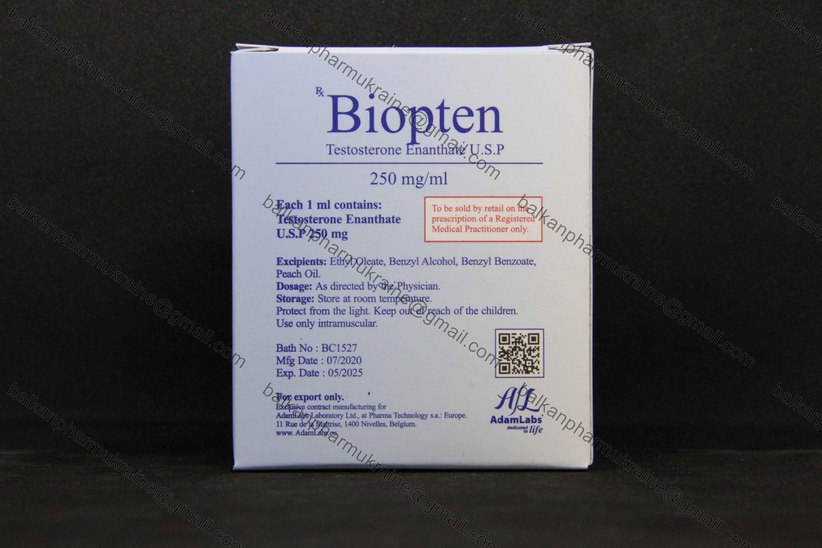 AdamLabs Biopten 1.5$ Тестостерон Энантат AdamLabs Biopten Тестостерон Энантат