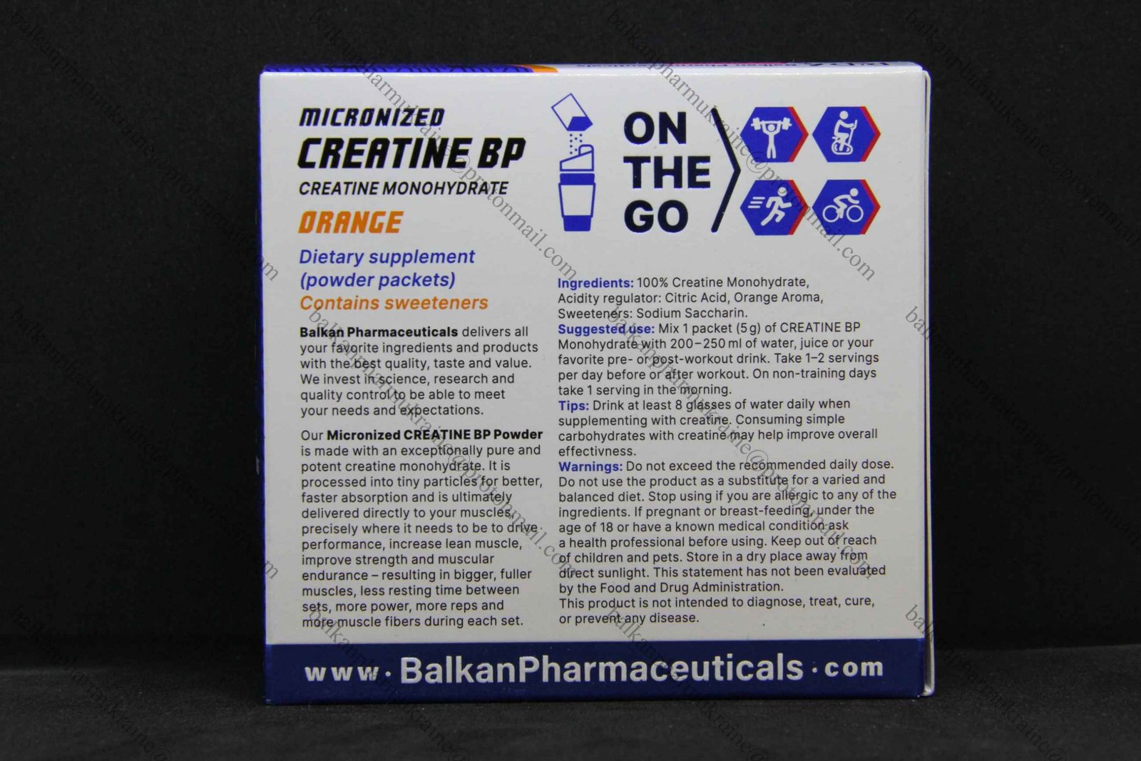 Creatine Orange Creatine Orange Balkan Pharmaceuticals